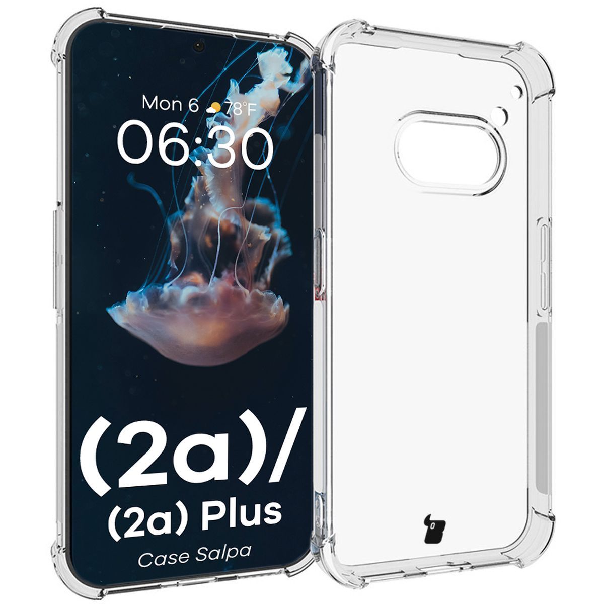 Przezroczyste etui Bizon Case Salpa do Nothing Phone (2a)